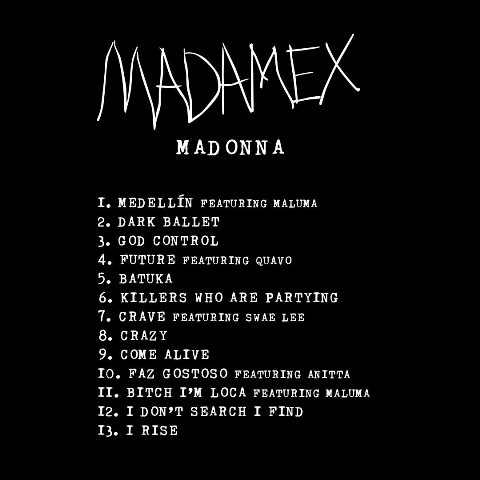 «مادام ایکس»، چهاردهمین آلبوم «مدونا» خواننده مشهور آمریکایی با استقبال گسترده‌ای روبه‌رو شده است. 
